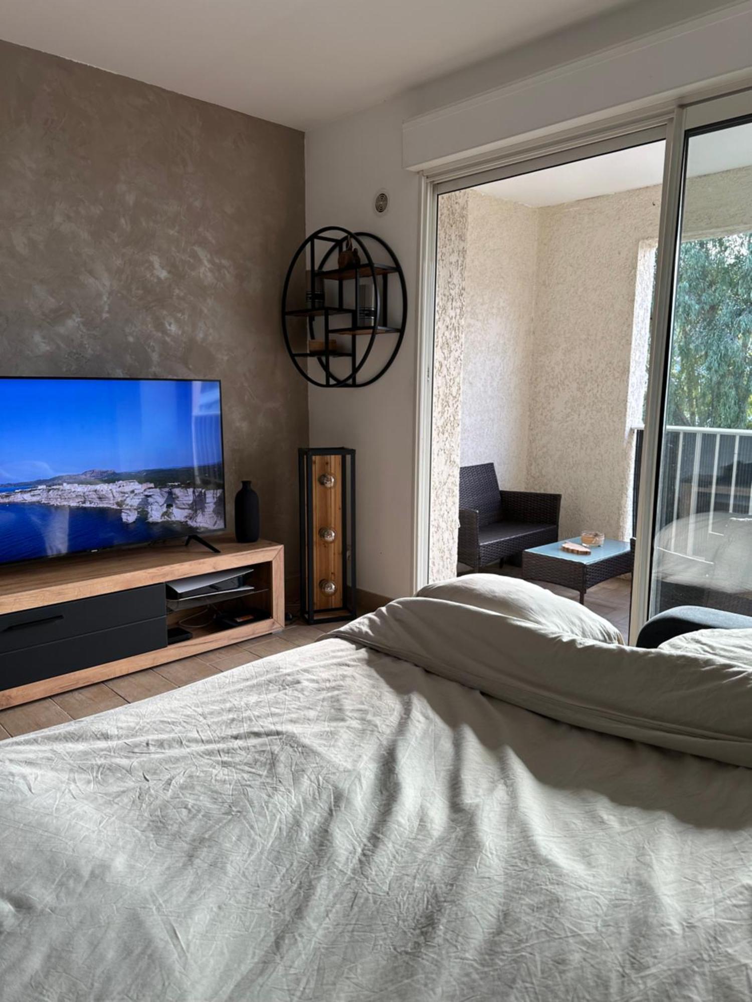 Appartement T2 - Vue Montagne Biguglia  Exteriér fotografie